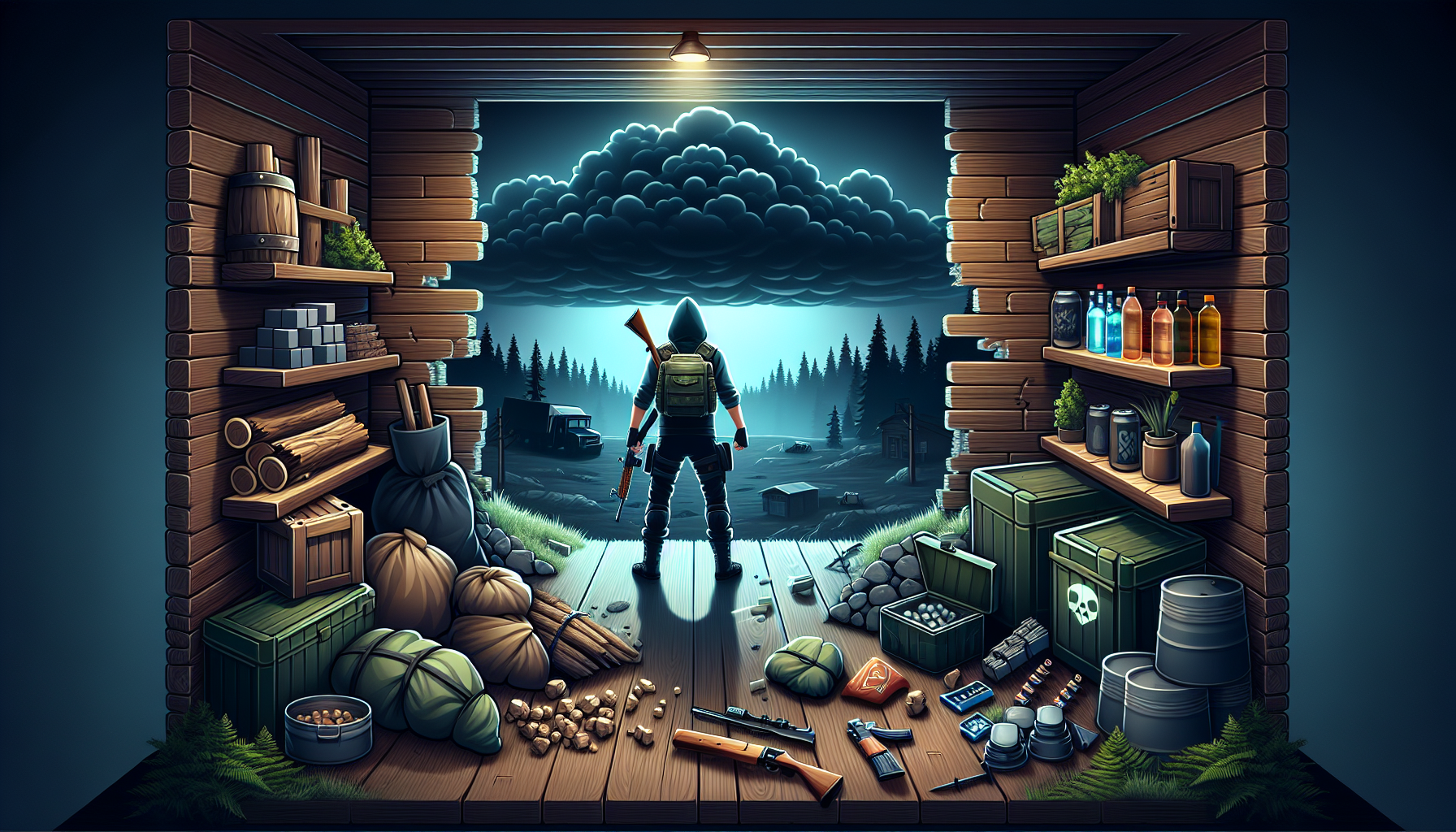 The Camper's Treasury: Securing Victory Through Resource Wisdom in Fortnite