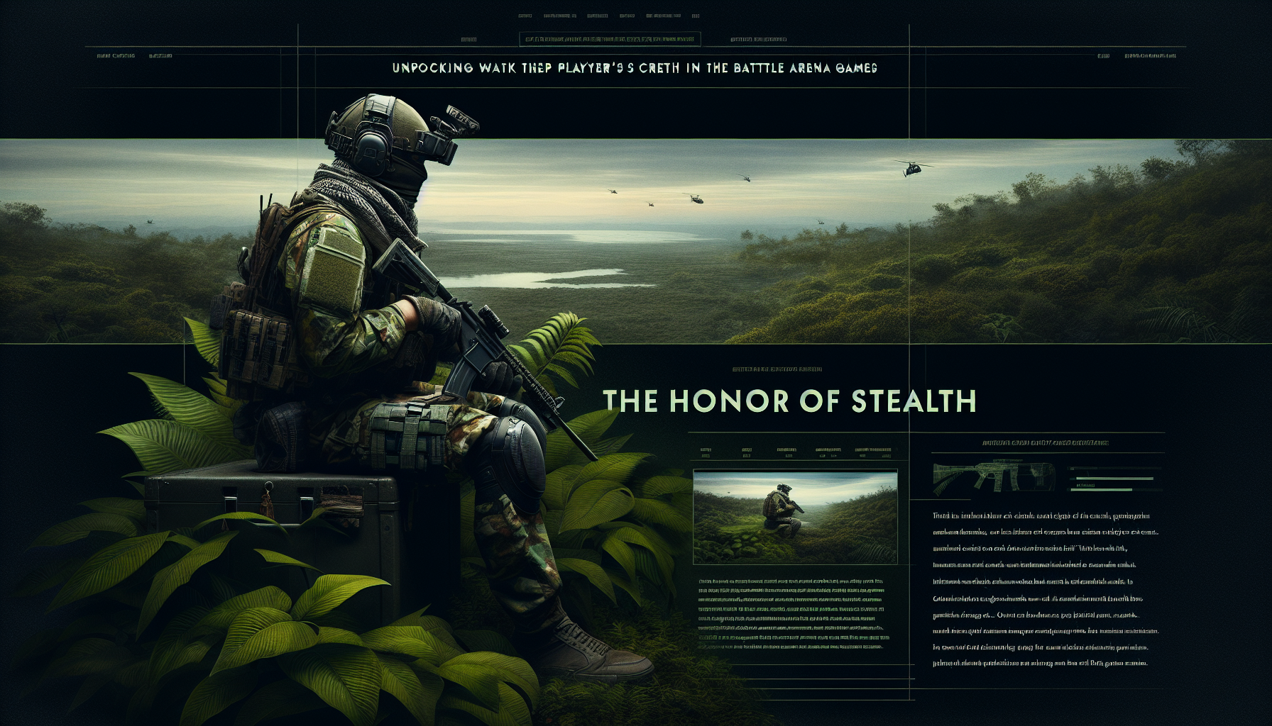 The Honor of Stealth: Unpacking the Camper's Creed in Fortnite