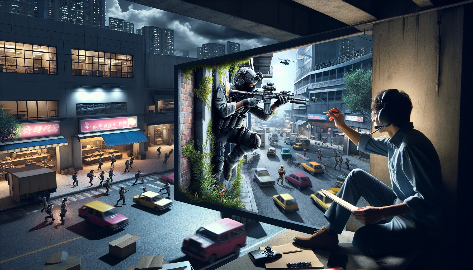 Urban Camouflage Mastery: Fortnite's Guide to Invisible POI Domination